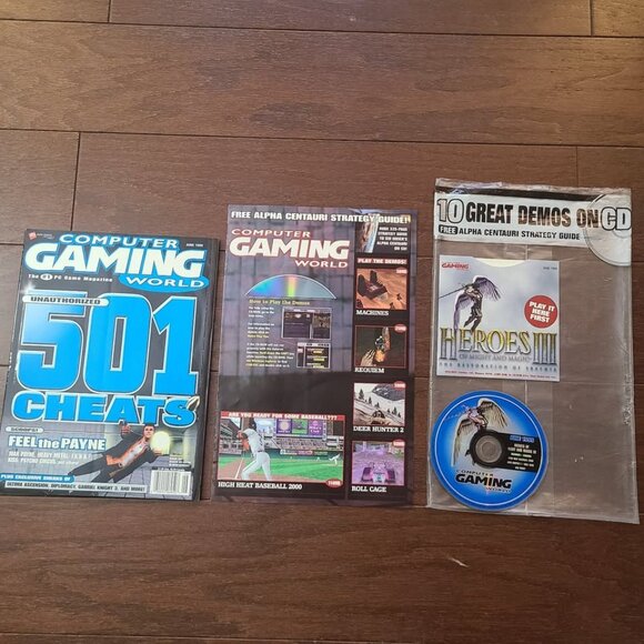 Computer Gaming World Magazine 1999 Full Year January to December +10 Demo Disks - Picture 9 of 10